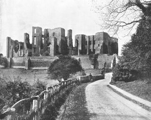 Castillo de Kenilworth, Warwickshire, 1894