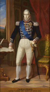 Rey Carlos Félix de Cerdeña 1765-1831 de Unbekannt