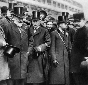 El triunfo de Derby del Rey Eduardo, Epsom, Surrey, 1909, 1935 de Unbekannt