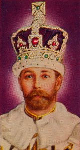 Rey Jorge V en su coronación, 1911 1935 de Unbekannt