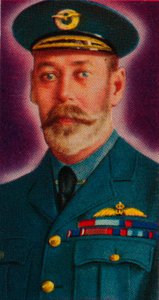 Rey Jorge V en el uniforme de Jefe de la Real Fuerza Aérea, 1935 de Unbekannt