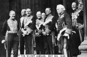 Jubileo de Plata del Rey Jorge V, Londres, 6 de mayo de 1935 de Unbekannt