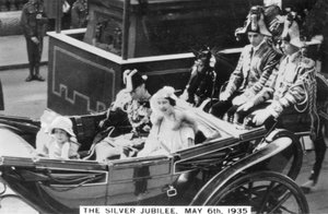 Jubileo de Plata del Rey Jorge V, Londres, 6 de mayo de 1935 de Unbekannt
