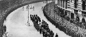 Procesión fúnebre del Rey Jorge V, Londres, enero 1936 de Unbekannt