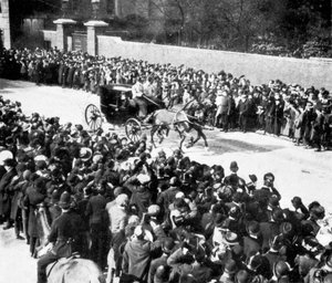 Primer acto real del Rey Jorge, 1910 de Unbekannt