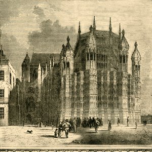 Capilla del Rey Enrique VII, 1881