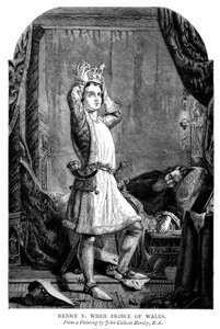 Rey Enrique V 1387-1422 cuando era el Príncipe de Gales de Unbekannt