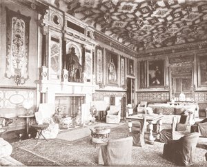 Habitación del Rey James, Hatfield House, Hatfield, Hertfordshire, 1894