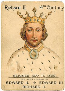 Rey Ricardo II 1367-1400, 1901-1910 de Unbekannt
