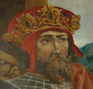 Rey Wladyslaw II Jagiello (detalle) de Unbekannt