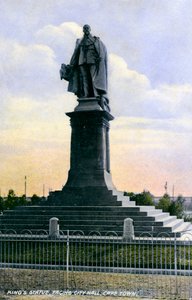 Estatua del Rey, frente al Ayuntamiento, Ciudad del Cabo, siglo XX de Unbekannt