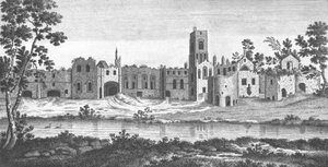 Abadía de Kirkstall, Leeds, West Yorkshire, siglo XVIII de Unbekannt