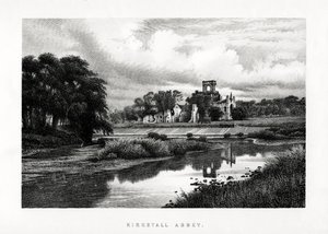 Abadía de Kirkstall, Leeds, Yorkshire, 1896