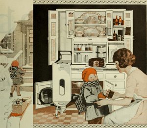 Publicidad de cocina De The Saturday Evening Post, ca. 1920-1925 de Unbekannt