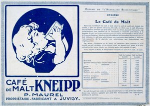 Kneipp Café de Malta, anuncio, 1915 de Unbekannt