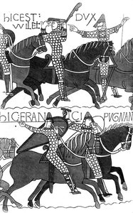 Caballeros de Duc Guillaume, c. 1070, 1849 de Unbekannt