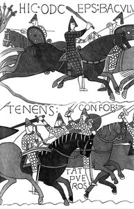 Caballeros de Duc Guillaume, c1070 1849 de Unbekannt