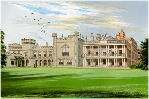 Knowsley Hall, Lancashire, hogar del Conde de Derby
