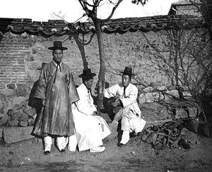 Hombres coreanos, 1900