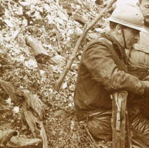 Trinchera Krupp, Colina 140, Artois, norte de Francia, c1915-c1916 de Unbekannt