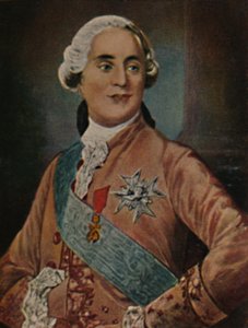 Rey Luis XVI de Francia 1754-1793 - Pintura de Duplessis, 1934