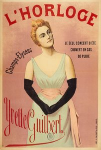 El Reloj: Yvette Guilbert de Unbekannt