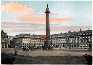 La Columna Vendome, París, c1900 de Unbekannt