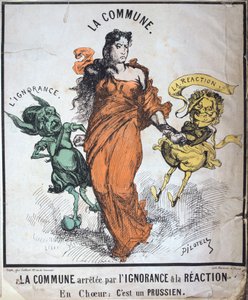 La Commune detenida por la ignorancia y la reacción, 1871 de Unbekannt