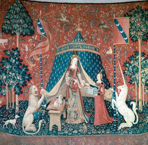 La Dame A La Licorne, siglo XV de Unbekannt