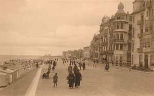 La Digue, El Paseo, c1900 de Unbekannt