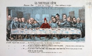 La Nueva Cena, Comuna de París, 1871
