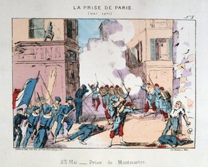 La Toma de París, mayo 1871 de Unbekannt