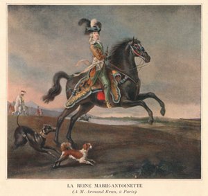 La Reina María Antonieta, 1783 de Unbekannt