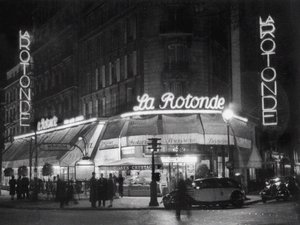 La Rotonde, Boulevard du Montparnasse, 1939 de Unbekannt