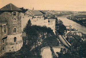La Torre de la Ciudadela y Panorama del Mosa de Unbekannt