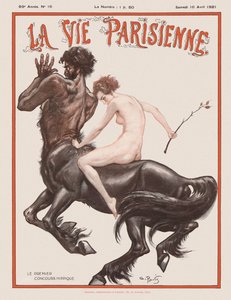 Portada de la revista La Vie Parisienne, 1921 de Unbekannt