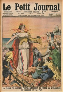 La misión civilizadora. Le Petit Journal, 19 de noviembre de 1911, 1911 de Unbekannt
