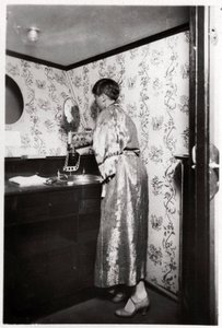 Baño de damas, Zeppelin LZ 127 Graf Zeppelin, 1933 de Unbekannt