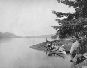 Lago George, siglo XIX de Unbekannt