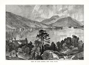 Lago George, Estado de Nueva York, EE. UU., 1877 de Unbekannt