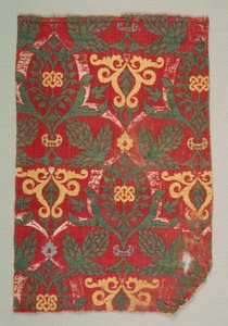 Lampas con vid y hojas de palmeta curvas, 1400s de Unbekannt
