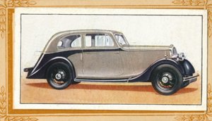 Lanchester 10 Saloon aerodinámico, c1936