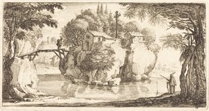 Paisaje, en o después de 1635 de Unbekannt