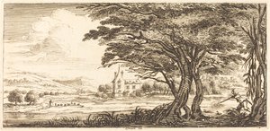 Paisaje, en o después de 1635 de Unbekannt