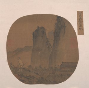 Paisaje con templo