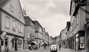 Langestrasse, Buckeburg, Alemania, c1930s de Unbekannt