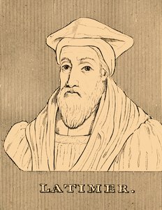 Latimer, c1487-1555, 1830