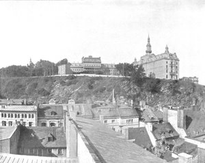 Edificios de la Universidad Laval, Ciudad de Quebec, Canadá, c. 1900 de Unbekannt