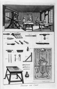 Doradores de cuero, 1751-1777 de Unbekannt