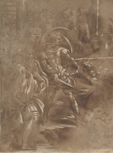 Tercio izquierdo de un martirio de San Pedro y San Pablo, 1508-ca. 1550 de Unbekannt